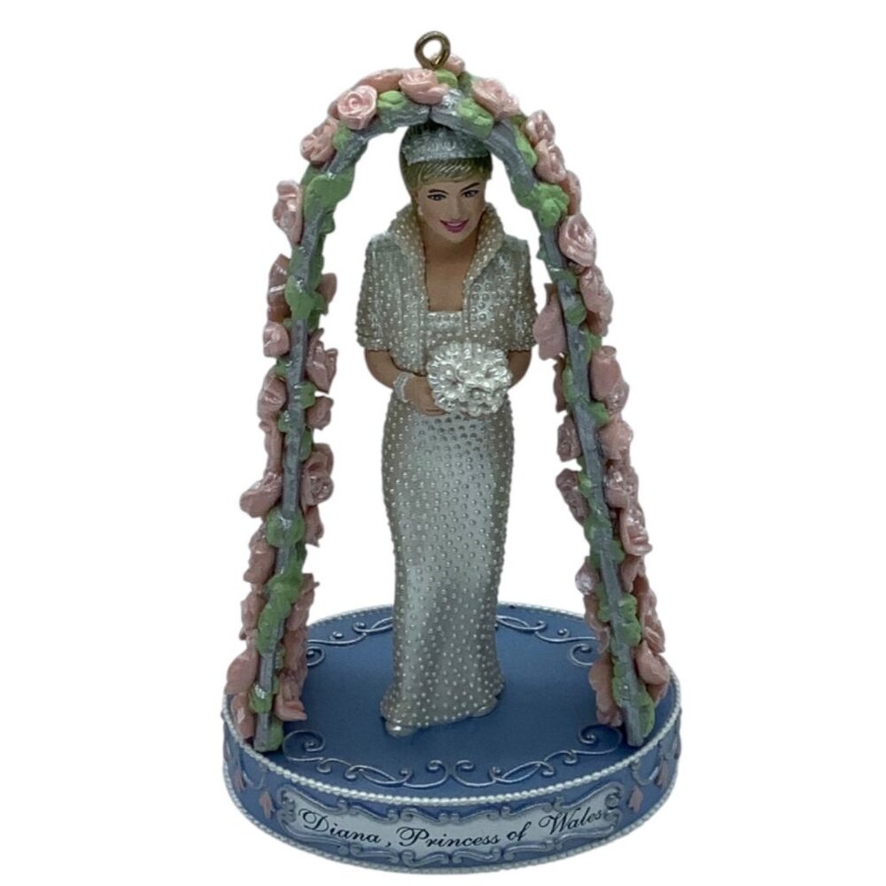 Princess Diana‎ 10th Anniversary Heirloom Ornament Carlton Cards Boxed Wedding